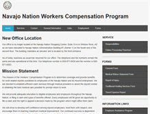 Tablet Screenshot of isd.wcp.navajo-nsn.gov