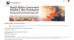 Desktop Screenshot of nnemaildist.navajo-nsn.gov