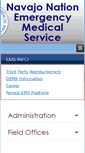 Mobile Screenshot of navajoems.navajo-nsn.gov