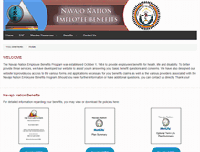 Tablet Screenshot of isd.benefits.navajo-nsn.gov
